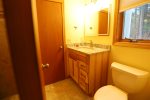 Lower Level Full Bathroom in Campton Vacation Home